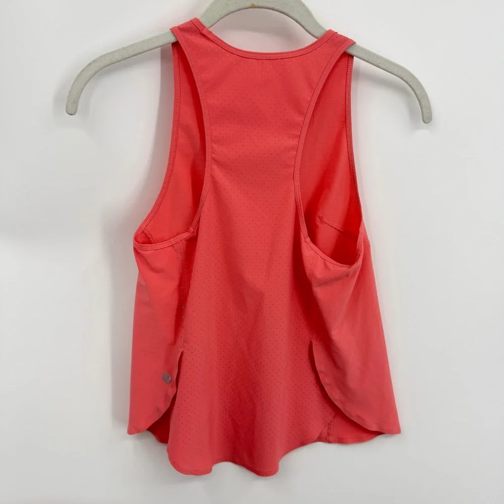 Lululemon coral‎ tank top sz XS  Missing this size tag